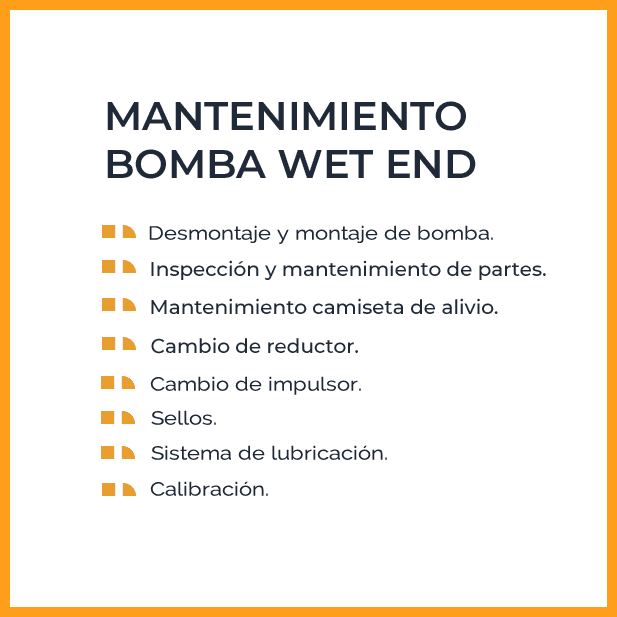 Bomba Wet End