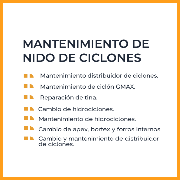 Mantenimiento de Nido de Ciclones