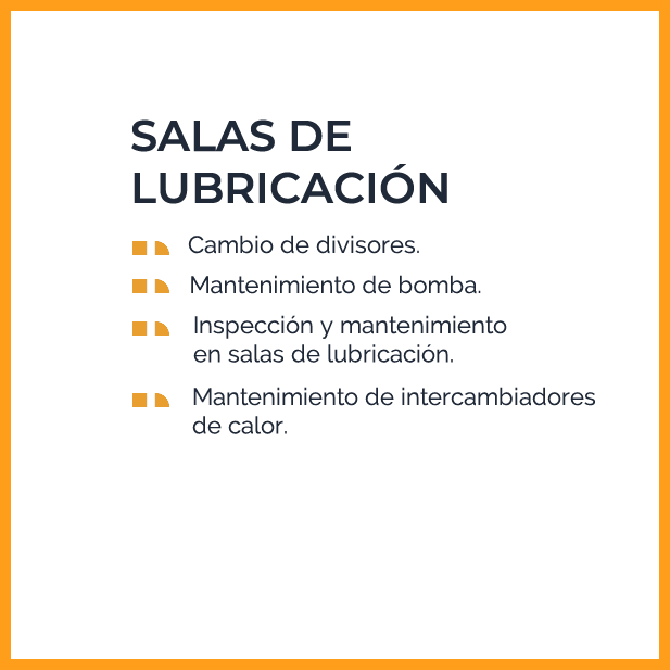 Salas de Lubricación